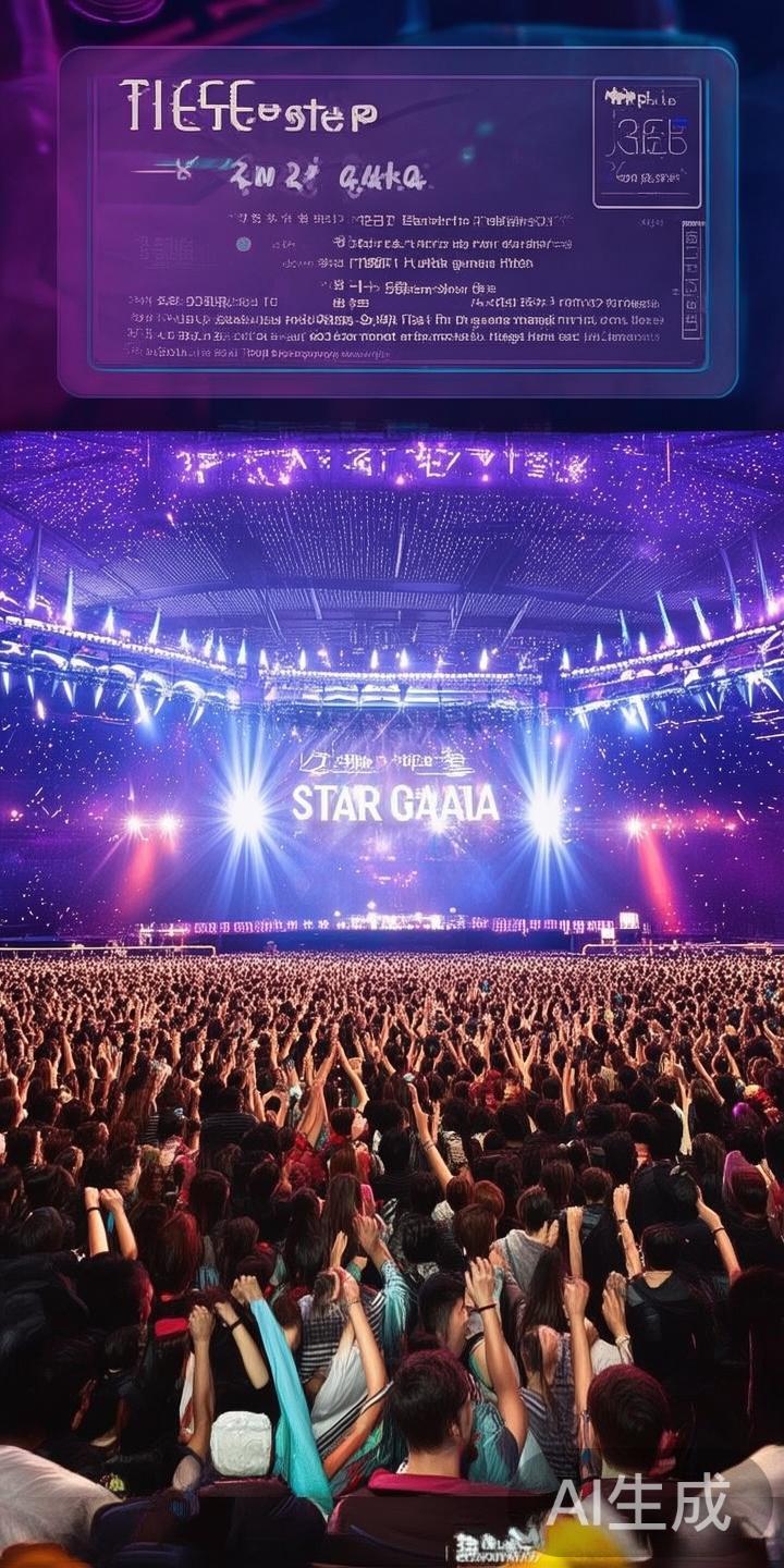 许多粉丝都期待能够亲临明星的现场盛典，这不仅满足了